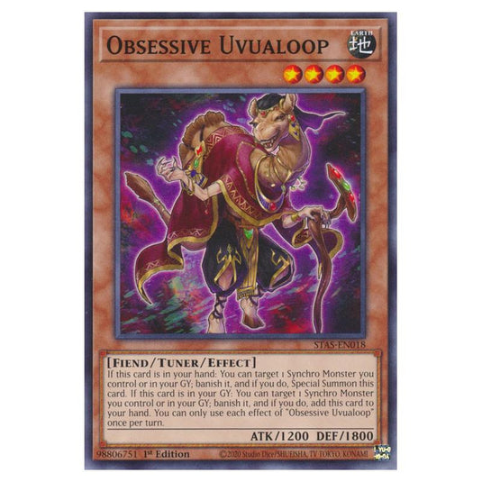 Yu-Gi-Oh! - 2-Player Starter Set - Obsessive Uvualoop (Common) STAS-EN018