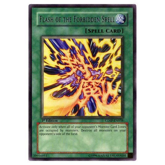 Yu-Gi-Oh! - Cyberdark Impact - Flash of the Forbidden Spell (Rare) CDIP-EN038