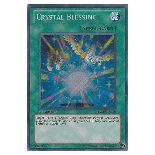 Yu-Gi-Oh! - Ra Yellow Mega Pack - Crystal Blessing (Secret Rare) RYMP-EN050