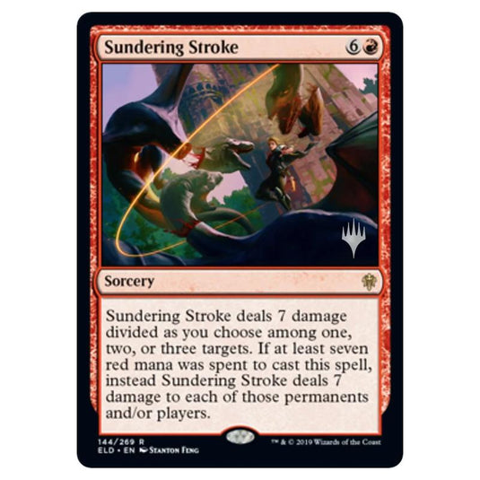 Magic The Gathering - Throne of Eldraine Promos - Sundering Stroke - 144/269