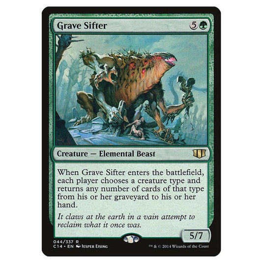 Magic The Gathering - Commander 2014 - Grave Sifter - 44