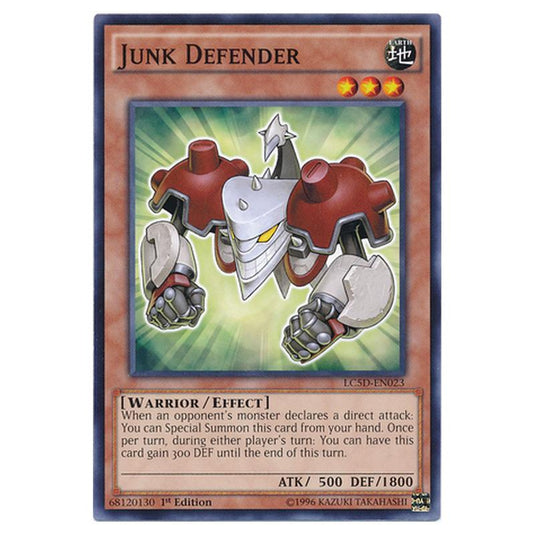 Yu-Gi-Oh! - Legendary Collection 5D's Mega Pack - Junk Defender (Common) LC5D-EN023
