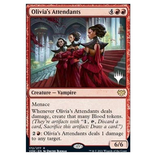 Magic The Gathering - Innistrad: Crimson Vow Promos - Olivia's Attendants - 172/277