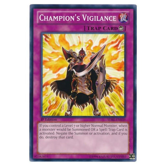 Yu-Gi-Oh! - Saga of Blue-Eyes White Dragon Structure Deck - Champion's Vigilance (Common) SDBE-EN039