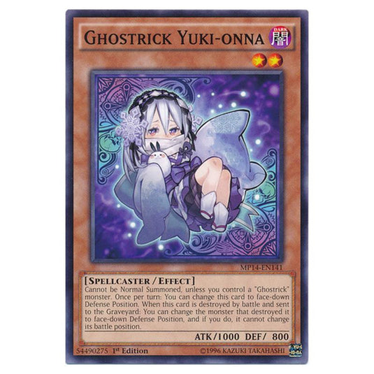 Yu-Gi-Oh! - 2014 Mega-Tin Mega Pack - Ghostrick Yuki-onna (Common) MP14-EN141