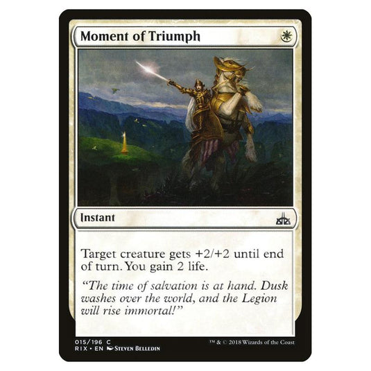 Magic The Gathering - Rivals Of Ixalan - Moment Of Triumph - 15/196 (Foil)