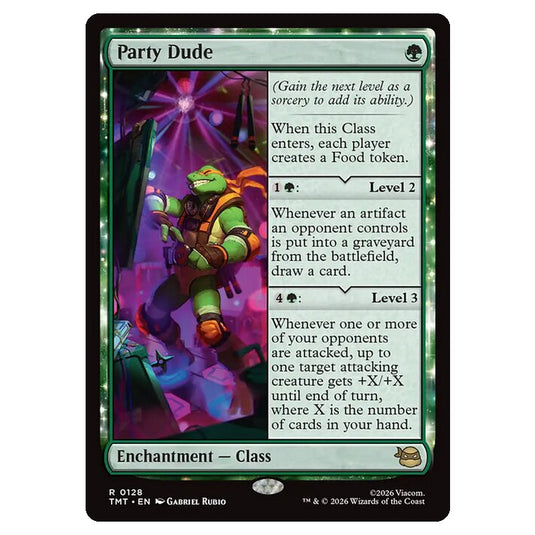 Magic The Gathering - Teenage Mutant Ninja Turtles - Party Dude - 0128