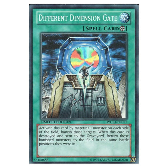 Yu-Gi-Oh! - War of the Giants Reinforcements - Different Dimension Gate (Super Rare) WGRT-EN071