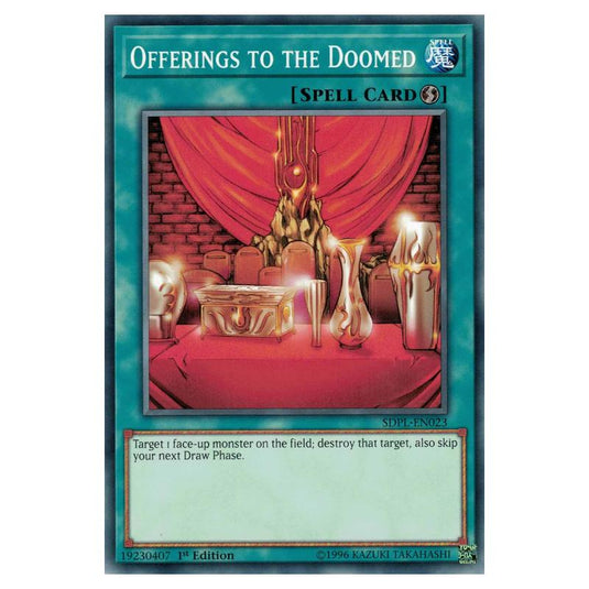 Yu-Gi-Oh! - Structure Deck - Powercode Link - Offerings to the Doomed (Common) SDPL-EN023