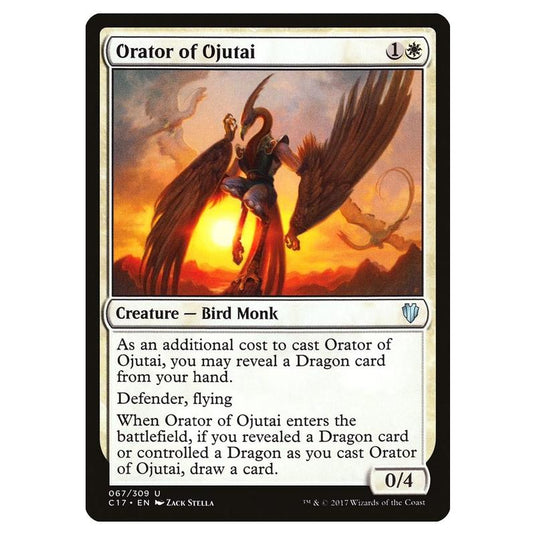 Magic The Gathering - Commander 2017 - Orator of Ojutai - 067/309
