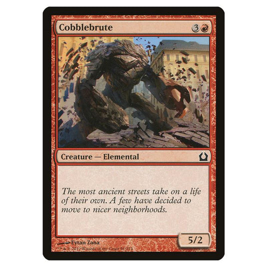 Magic The Gathering - Return To Ravnica - Cobblebrute - 91/274 (Foil)