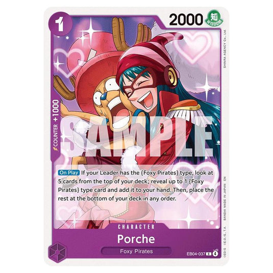 One Piece - OP14 - The Azure Sea's Seven - Porche - EB04-037