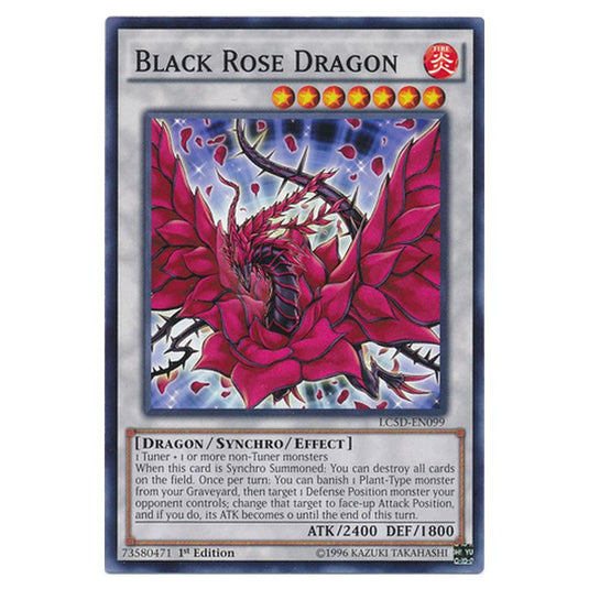Yu-Gi-Oh! - Legendary Collection 5D's Mega Pack - Black Rose Dragon (Common) LC5D-EN099