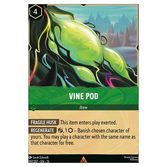 Lorcana - Attack of the Vine! - Vine Pod (Rare) - 107/207