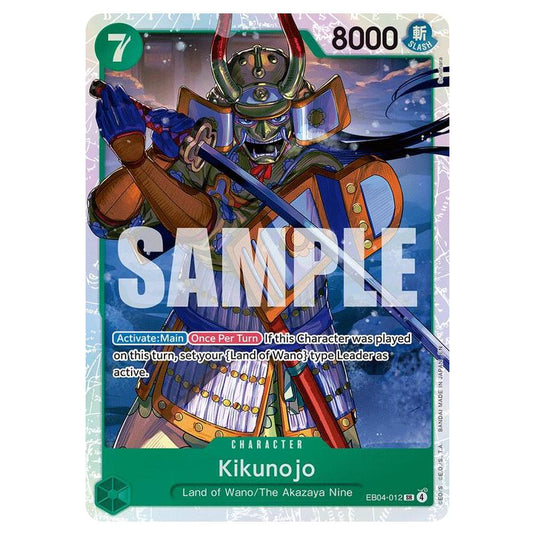 One Piece - OP14 - The Azure Sea's Seven - Kikunojo - EB04-012