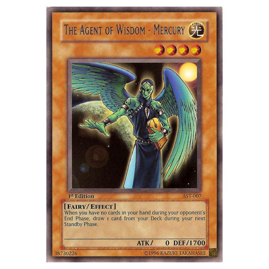 Yu-Gi-Oh! - Ancient Sanctuary - The Agent of Wisdom - Mercury (Rare) AST-007