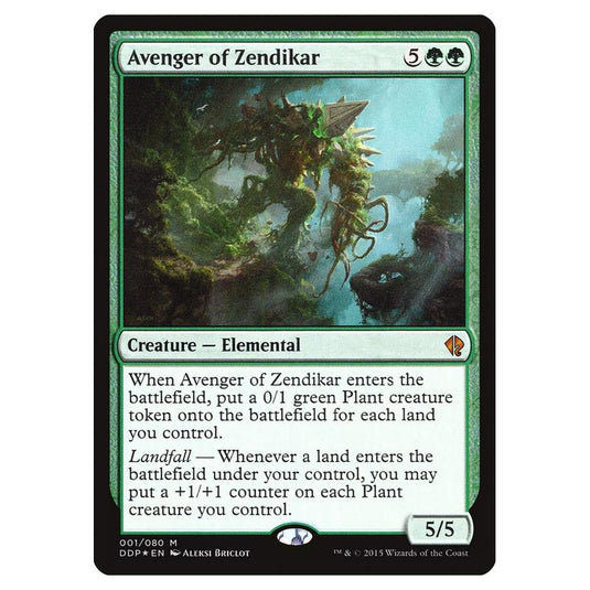 Magic the Gathering - Duel Decks: Zendikar vs. Eldrazi - Avenger of Zendikar - 1