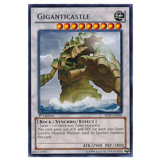 Yu-Gi-Oh! - Shadow Specters - Giganticastle (Rare) SHSP-EN058