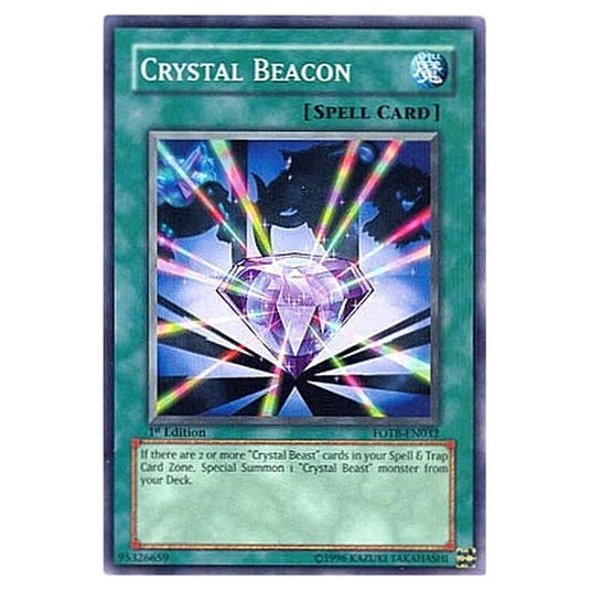 Yu-Gi-Oh! - Force of the Breaker - Crystal Beacon (Common) FOTB-EN032