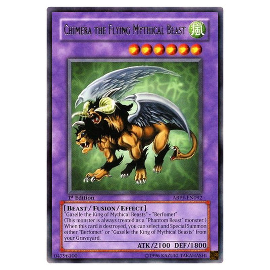 Yu-Gi-Oh! - Absolute Powerforce - Chimera the Flying Mythical Beast (Rare) ABPF-EN092