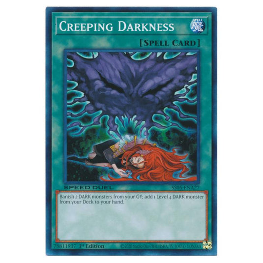 Yu-Gi-Oh! - Speed Duel Starter Decks - Twisted Nightmares - Creeping Darkness (Common) SS05-ENA27