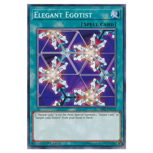 Yu-Gi-Oh! - Speed Duel Starter Decks - Duelists of Tomorrow - Elegant Egotist (Common) SS02-ENC10