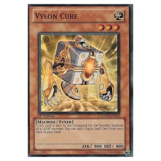 Yu-Gi-Oh! - Hidden Arsenal 5 - Steelswarm Invasion - Vylon Cube (Super Rare) HA05-EN015