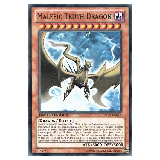 Yu-Gi-Oh! - Collectible Tins 2012 Wave 2 - Malefic Truth Dragon (Super Rare) CT09-EN016