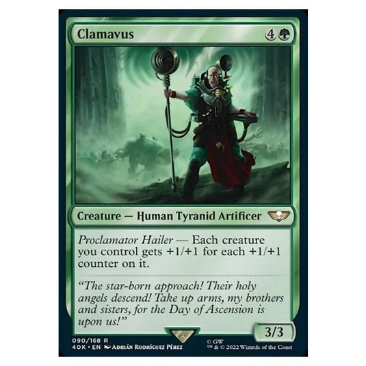 Magic The Gathering - Universes Beyond - Warhammer 40k - Clamavus - 090/168