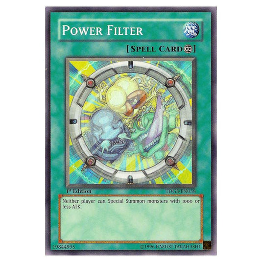Yu-Gi-Oh! - The Duelist Genesis - Power Filter (Super Rare) TDGS-EN058
