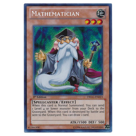 Yu-Gi-Oh! - Dragons of Legend - Mathematician (Secret Rare) DRLG-EN023