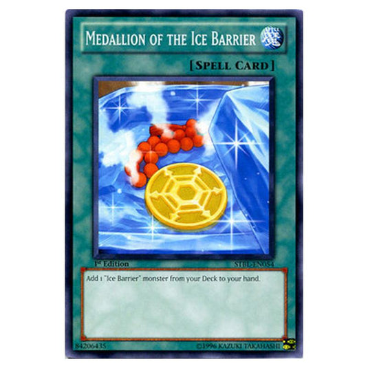 Yu-Gi-Oh! - Starstrike Blast - Medallion of the Ice Barrier (Common) - STBL-EN054