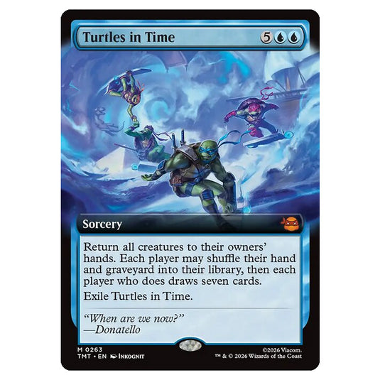 Magic The Gathering - Teenage Mutant Ninja Turtles - Turtles in Time - 0263
