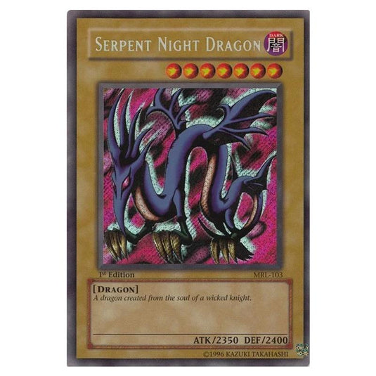 Yu-Gi-Oh! - Magic Ruler - Serpent Night Dragon (Secret Rare) - MRL-EN130/050