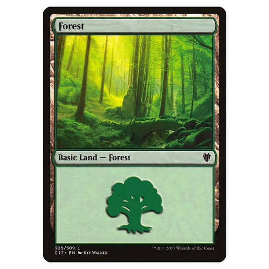 Magic The Gathering - Commander 2017 - Forest - 309/309