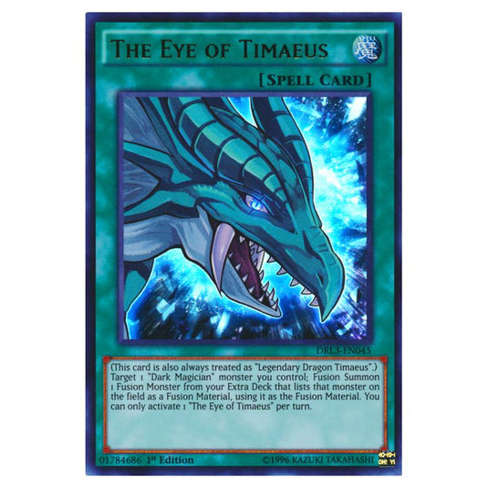 Yu-Gi-Oh! - Dragons of Legend - Unleashed - The Eye of Timaeus (Ultra Rare) DRL3-EN045
