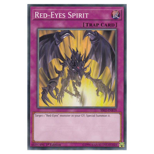 Yu-Gi-Oh! - Speed Duel Starter Decks - Duelists of Tomorrow - Red-Eyes Spirit (Common) SS02-ENB19