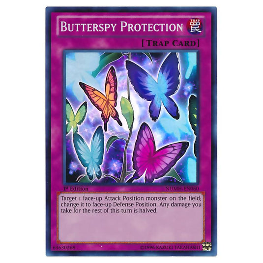 Yu-Gi-Oh! - Number Hunters - Butterspy Protection (Super Rare) NUMH-EN060