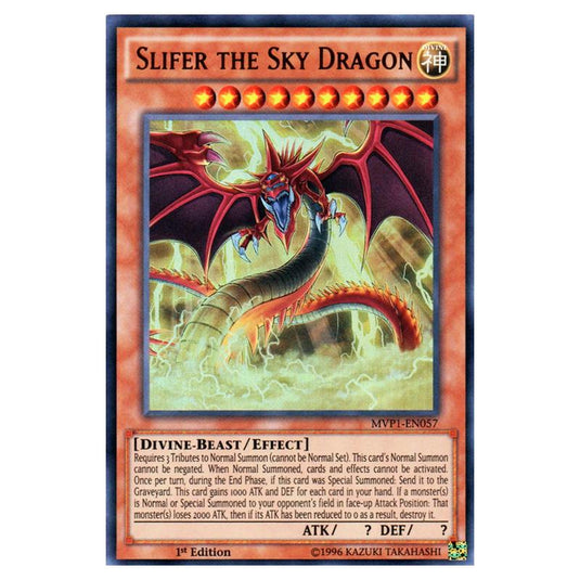 Yu-Gi-Oh! - Yu-Gi-Oh! The Dark Side of Dimensions Movie Pack Secret Edition - Slifer the Sky Dragon (Ultra Rare) MVP1-ENSV6
