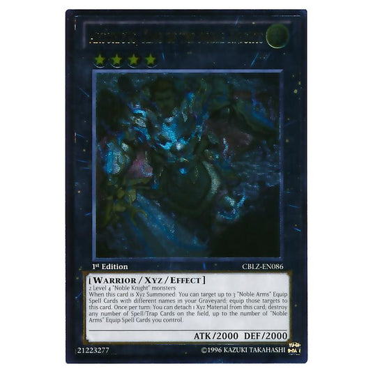 Yu-Gi-Oh! - Cosmo Blazer - Artorigus, King of the Noble Knights (Ultimate Rare) CBLZ-EN086