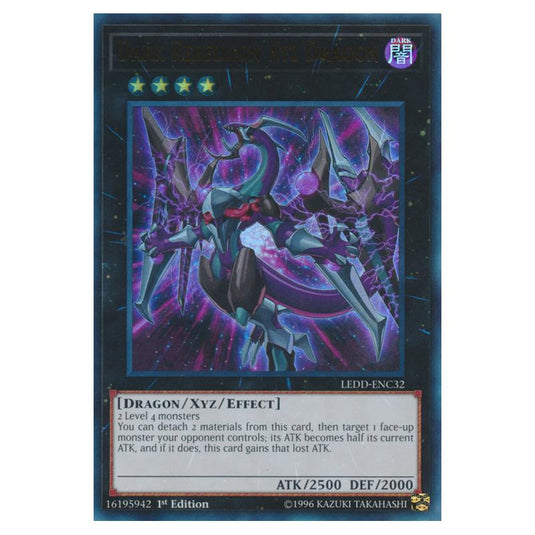 Yu-Gi-Oh! - Legendary Dragon Decks - Dark Rebellion Xyz Dragon (Ultra Rare) LEDD-ENC32