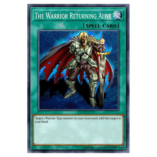 Yu-Gi-Oh! - Starter Deck - Duelist Toolbox - The Warrior Returning Alive (Common) 5DS3-EN023