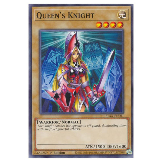 Yu-Gi-Oh! - 2-Player Starter Set - Queen's Knight (Common) STAX-EN001