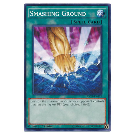 Yu-Gi-Oh! - Geargia Rampage Structure Deck - Smashing Ground (Common) SDGR-EN025