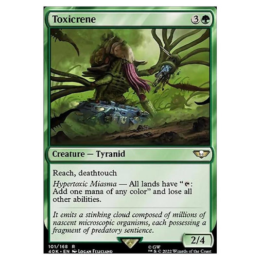 Magic The Gathering - Universes Beyond - Warhammer 40k - Toxicrene - 101/168