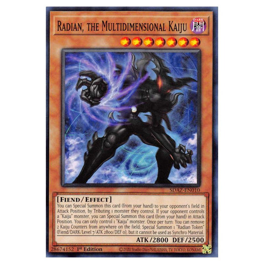 Yu-Gi-Oh! - Structure Deck - Albaz Strike - Radian, the Multidimensional Kaiju (Common) SDAZ-EN010