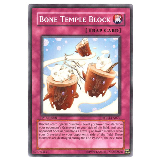 Yu-Gi-Oh! - Raging Battle - Bone Temple Block (Short Print) RGBT-EN077