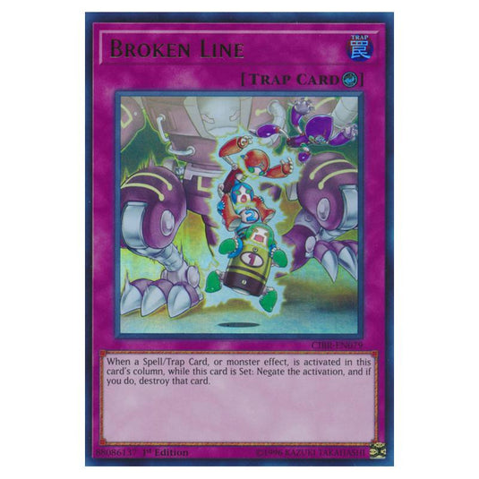 Yu-Gi-Oh! - Circuit Break - Broken Line (Ultra Rare) CIBR-EN079