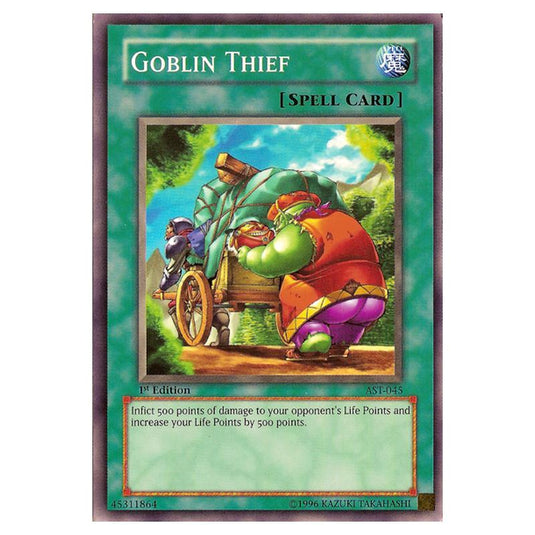 Yu-Gi-Oh! - Ancient Sanctuary - Goblin Thief (Common) AST-045