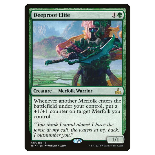 Magic The Gathering - Rivals Of Ixalan - Deeproot Elite - 127/196 (Foil)